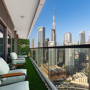 Full Burj Khalifa View Lux 2Bedroom With Rooftop Pool Central Location In Paramount Hotel Midtown